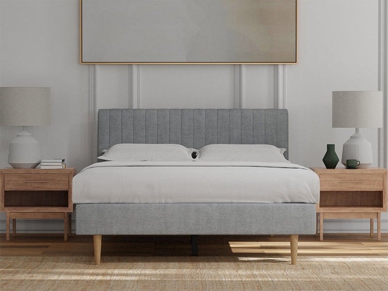 Dreamcloud bed frame with deals headboard